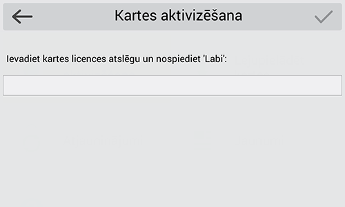 Activation of additional maps 02