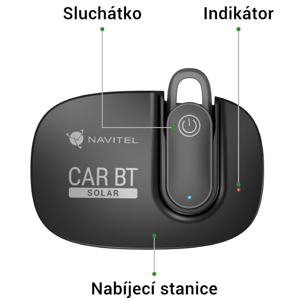 NAVITEL SOLAR CAR BT-8