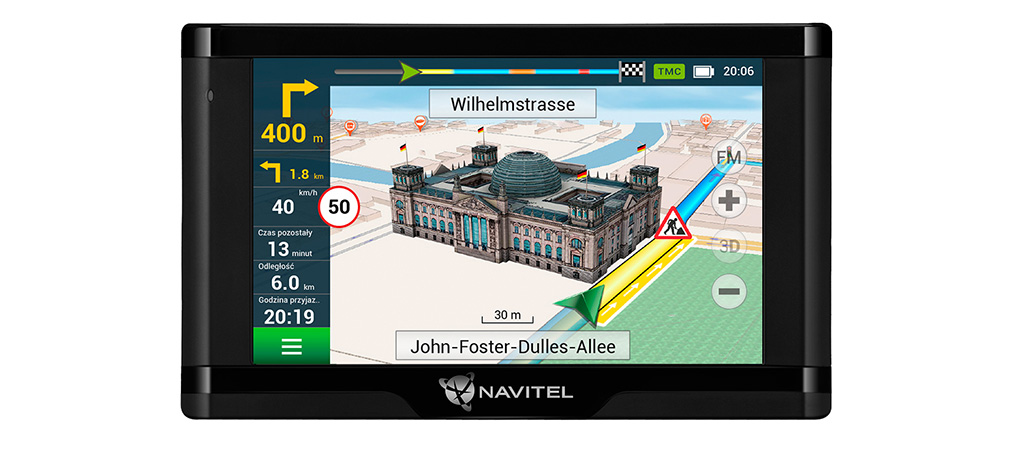 NAVITEL E500 MAGNETIC TMC