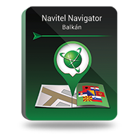 Navitel Navigator. Albánie, Bosna a Hercegovina, Chorvatsko, Severni Makedonie, Černá Hora, Srbsko, Slovinsko