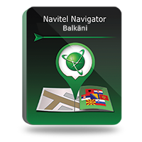 Navitel Navigator. Albānija, Bosnija un Hercegovina, Horvātija, Ziemelmakedonija, Melnkalne, Serbija, Slovēnija