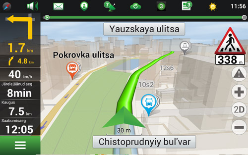 Navitel Navigator. Austria, Šveits, Saksamaa, Liechtenstein