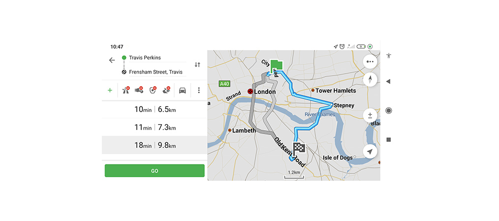 Navitel Navigator. Mongolia