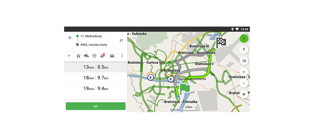 Navitel Navigator. Mongolsko