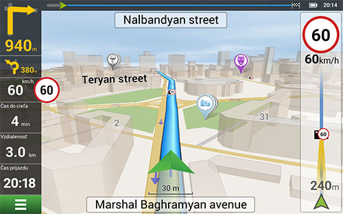 Navitel Navigator. Arménsko