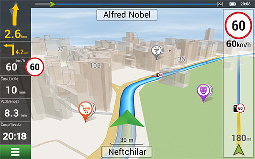 Navitel Navigator. Ázerbajdžán