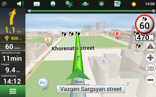 Navitel Navigator. Aserbaidžaan