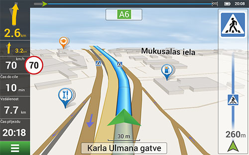 Navitel Navigator. Litva, Lotyšsko, Estonsko