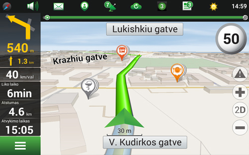 Navitel Navigator. Lietuva, Latvija, Estija