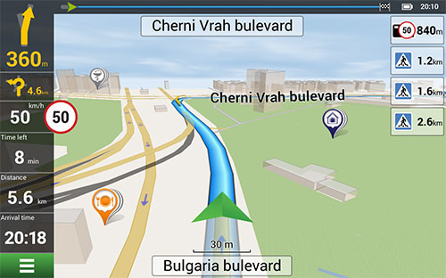 Navitel Navigator. Bulgaria