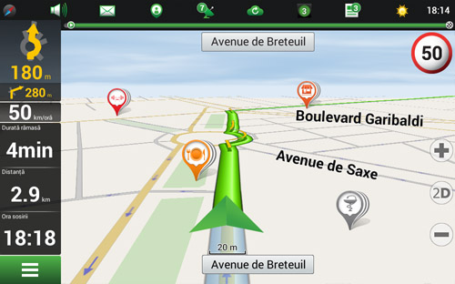 Navitel Navigator. Franța, Monaco