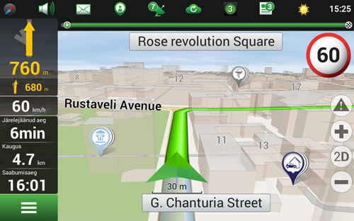 Navitel Navigator. Gruusia