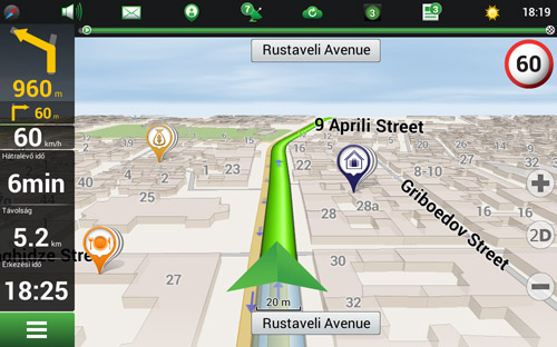 Navitel Navigator. Grúzia