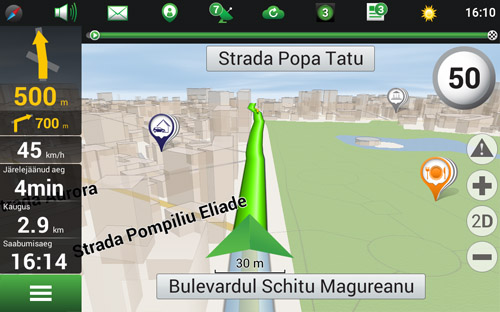 Navitel Navigator. Ungari, Rumeenia, Moldova