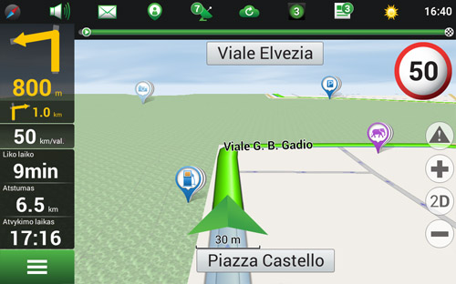 Navitel Navigator. Italija, Vatikanas, San Marinas, Malta