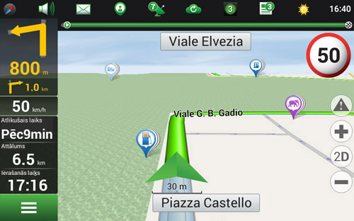 Navitel Navigator. Itālija, Vatikāns, Sanmarīno, Malta