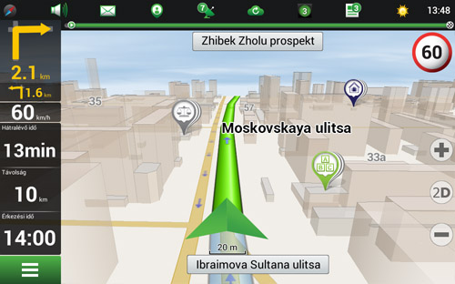 Navitel Navigator. Kirgizisztán