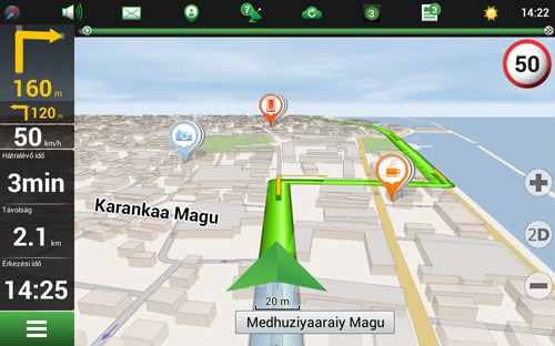 Navitel Navigator. Maldív-szigetek