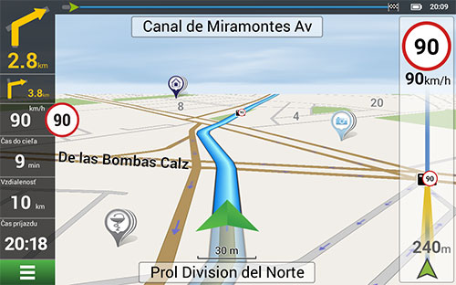 Navitel Navigator. Mexiko