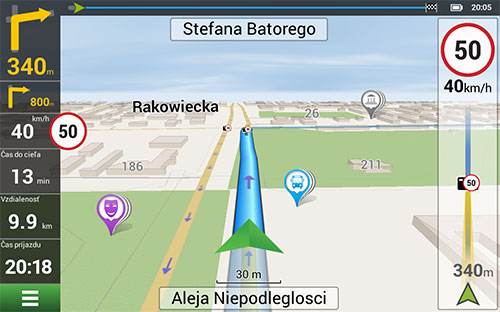Navitel Navigator. Poľsko