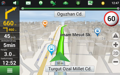 Navitel Navigator. Türgi