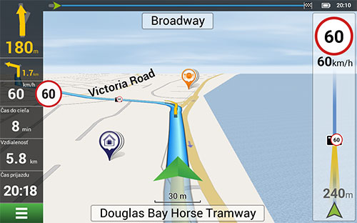 Navitel Navigator. Spojené Kráľovstvo, Isle of Man