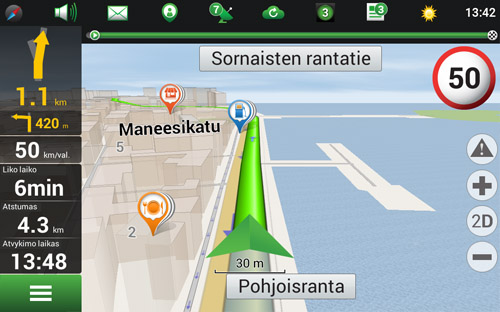 Navitel Navigator. Vakarų Europa
