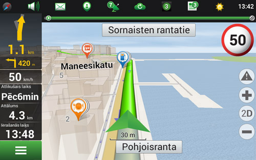 Navitel Navigator. Rietumu Eiropā