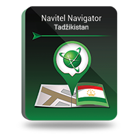 Navitel Navigator. Tadžikistan